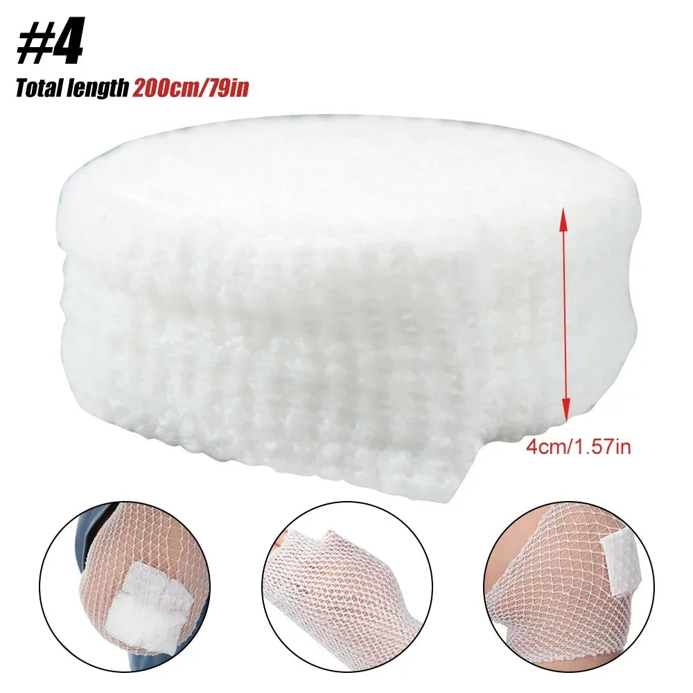 Tubular Bandage Elastic Net Wound Dressing  Retainer Tubular Stretch Elastic Gauze Bandage Without The Use of Adhesive Tape - Sun Studio