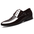 Oxfords Leather Men's Shoes Casual Dress Men Lace Up Breathable Formal Office for Man Big Size 38-48 Flats 2024 - Sun Studio
