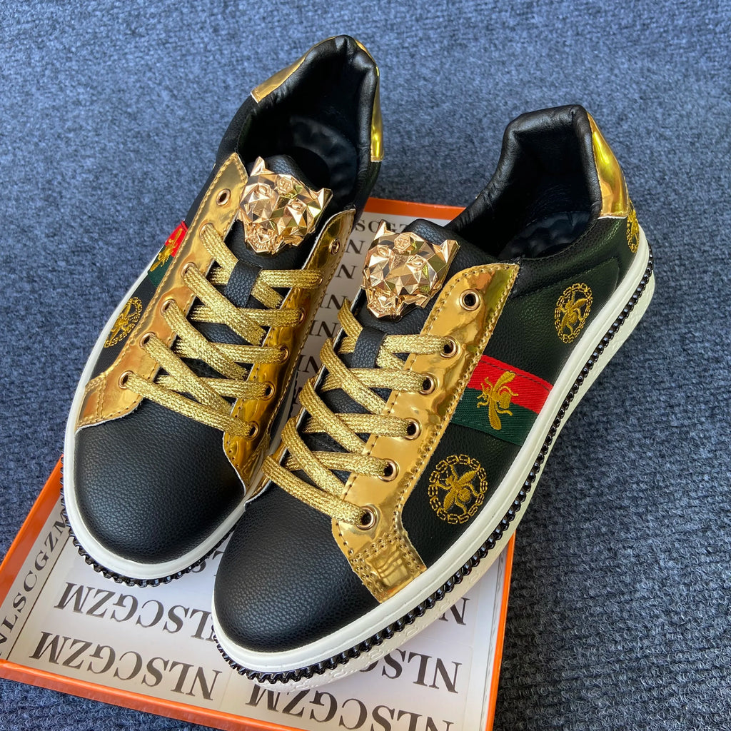 original shoes brand premium shoes for man high quality casual shoes for man casual sneakers for man trainers luxury black white - Sun Studio