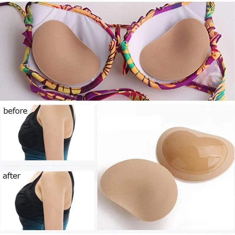 Bikini Chest Pad Bikini Set Push Up Padded Bikinis Swimsuit Women Swimwear Women Thicker Breathable Sponge Bra Pad - Sun Studio