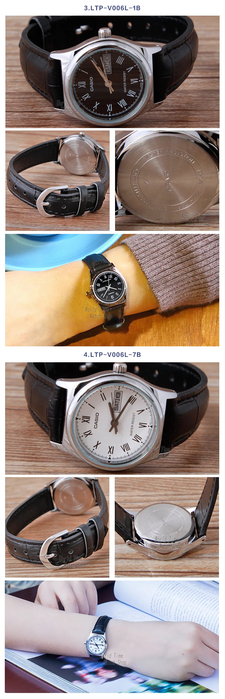 Casio watch women watches top brand luxury set Waterproof Quartz watch women ladies Gifts Clock  watch reloj mujer LTP-V006 - Sun Studio