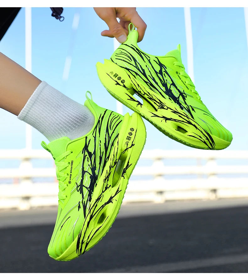 Herren Sportschuhe Professionelle Dämpfung Carbonplatte Laufschuhe Atmungsaktive Paar Freizeit Sneakers Marathon Sport Fußbekleidung