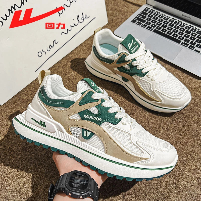Bequeme und Atmungsaktive Sportschuhe für Herren Neue Frühling und Herbst Stil Ins Trendy Freizeit Hongkong Stil Laufen Reisen