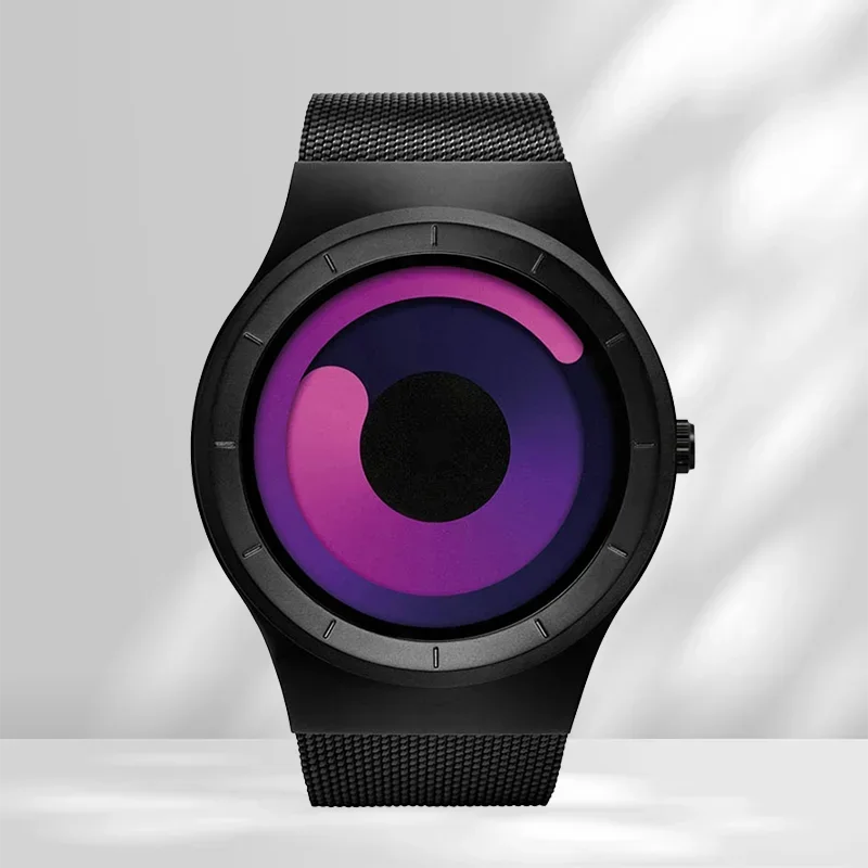 NEUE Kreative Quarz Uhren Männer Top Mode Marke Freizeit Edelstahl Mesh Band Unisex Uhr Uhr Männlich weiblich Gentleman Geschenk