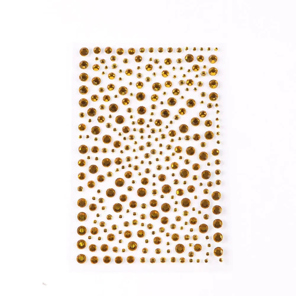 Gesichtsdekorationen Strassaufkleber für Musikfestival Halloween-Party Mobile Kristallaufkleber Frauen Mädchen DIY Diamantaufkleber