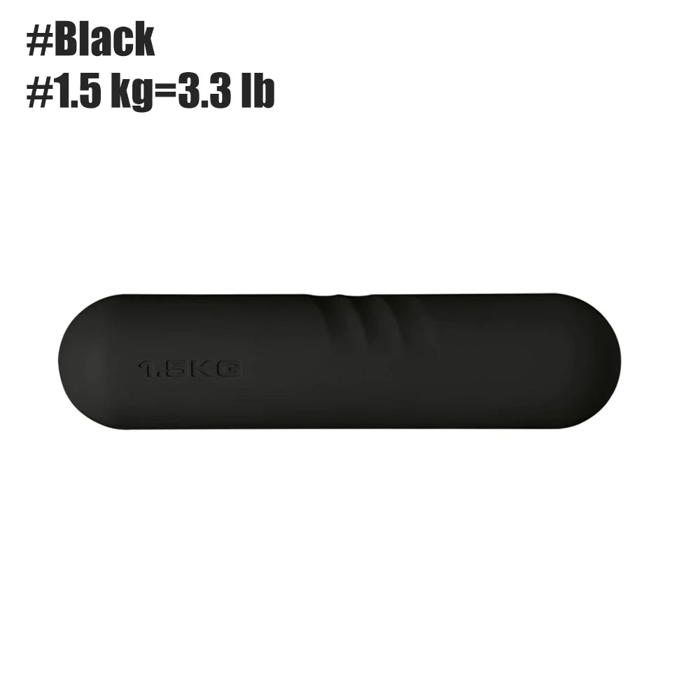 1Pcs Dumbbell Hand Weight Bars,1/1.5/2/2.5kg Dumbbells for Walking,Workout,Pilates,Strength Training, Gym,RunningYoga,Dance - Sun Studio