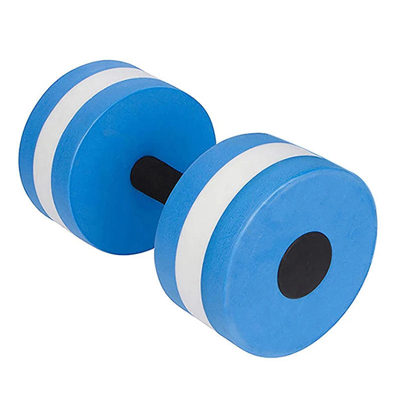 Floating Swim Gym Dumbbell Water Weight Aerobics Fitness Pool Water Swimming Aqua Exercise Barbell EVA Foam Aquatics Dumbbell - Sun Studio