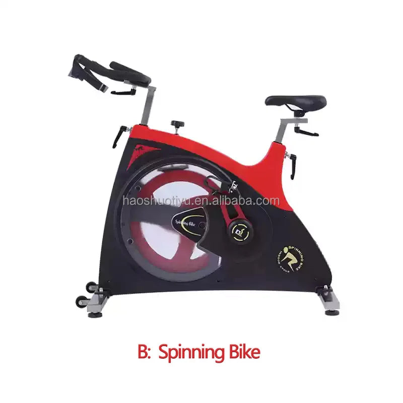 Indoor Cycling Exercise Steel Material For Spinning Bike With LCD & Magnetic Brake System Fitness Equipment Gym Use - Sun Studio