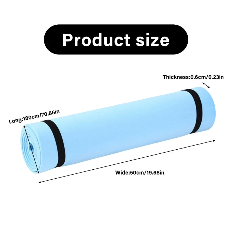 448C Nonslip Exercise Fitness Pilates Mat Exercise Body Building Blanket Sports Fitness Mat Gymnastics Mat Fitness Equipment - Sun Studio