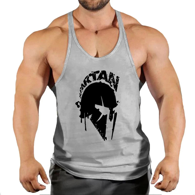 Gym Man Workout Bodybuilding Shirt Men Singlets Stringer Undershirt Vests Tank Top Vest Men's Brand Clothes Clothing Muscle Gyms - Sun Studio