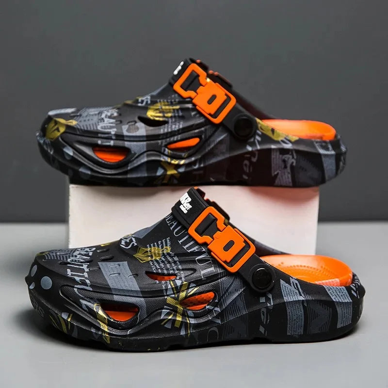 Herren Sommer Outdoor Sportliche Dicke Sandalen Große Größe 46 Kopf-zu-Fuß Doppelzweck Strand Schuhe Bequeme Trageerfahrung