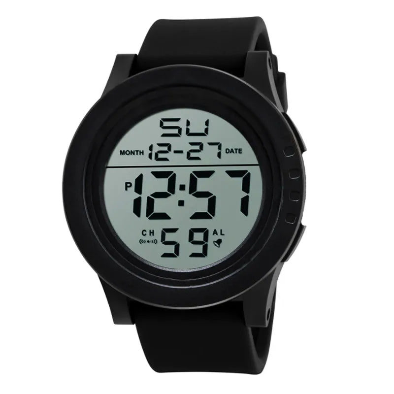 YIKAZE Men's Sports Watch luminous Waterproof Alarm Clock Man Digital Watches Multifunction Military Electronic Wristwatch - Sun Studio