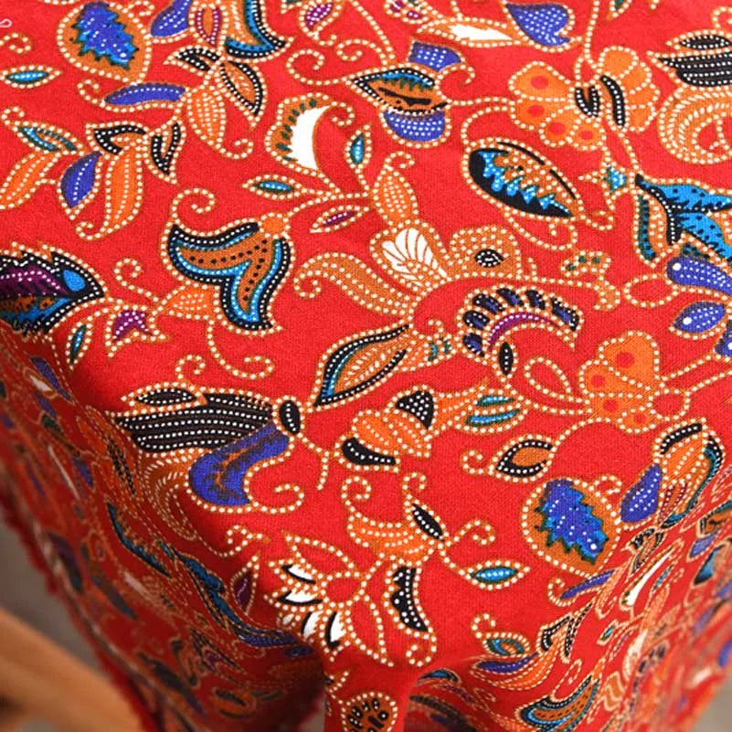 Bohemian Stoff Ethnisch Vintage Retro Boho Bedruckte Baumwolle Leinen Wohnkultur Polstertextil