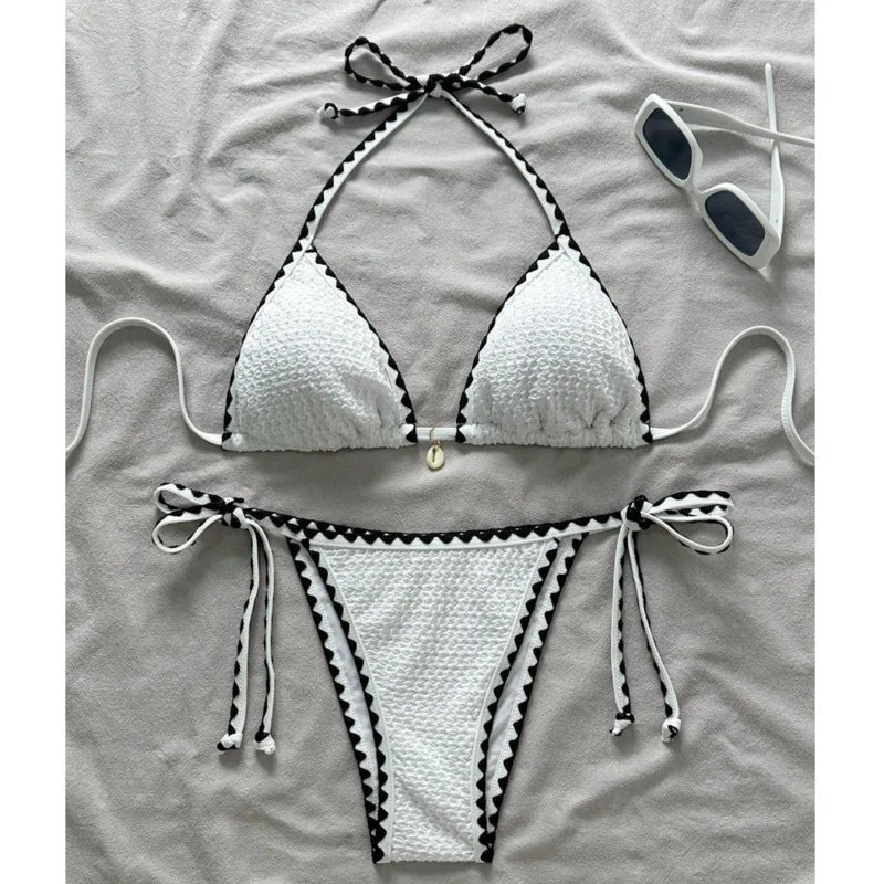 Summer Sexy Bikinis 2026 Women Swimwear Female Swimsuit For Swim Wear Bathing Suits Brazilian Bikini Set Beachwear Pool Bather - Sun Studio