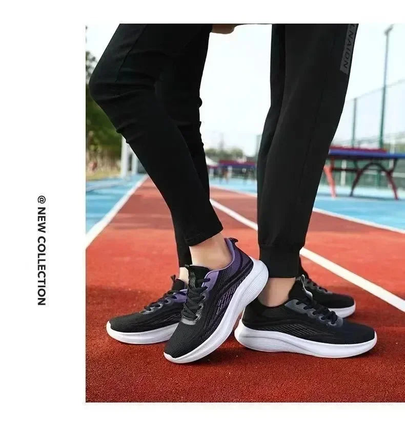 Casual Running Summer Fashion Anti Slip Hiking Mesh Breathability Athletic Shoe Tennis Woman Trend 2025 Woman Sneakers Couple - Sun Studio