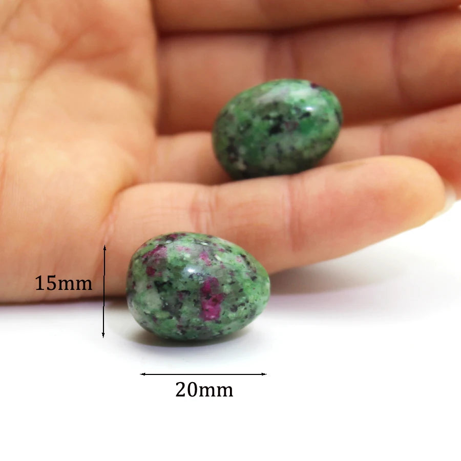 Natural Agate Stone Mineral Crystal Ball Egg Quartz Rock Chakra Reiki Healing Room Home Decor Aquarium Decoration Maison Easter - Sun Studio