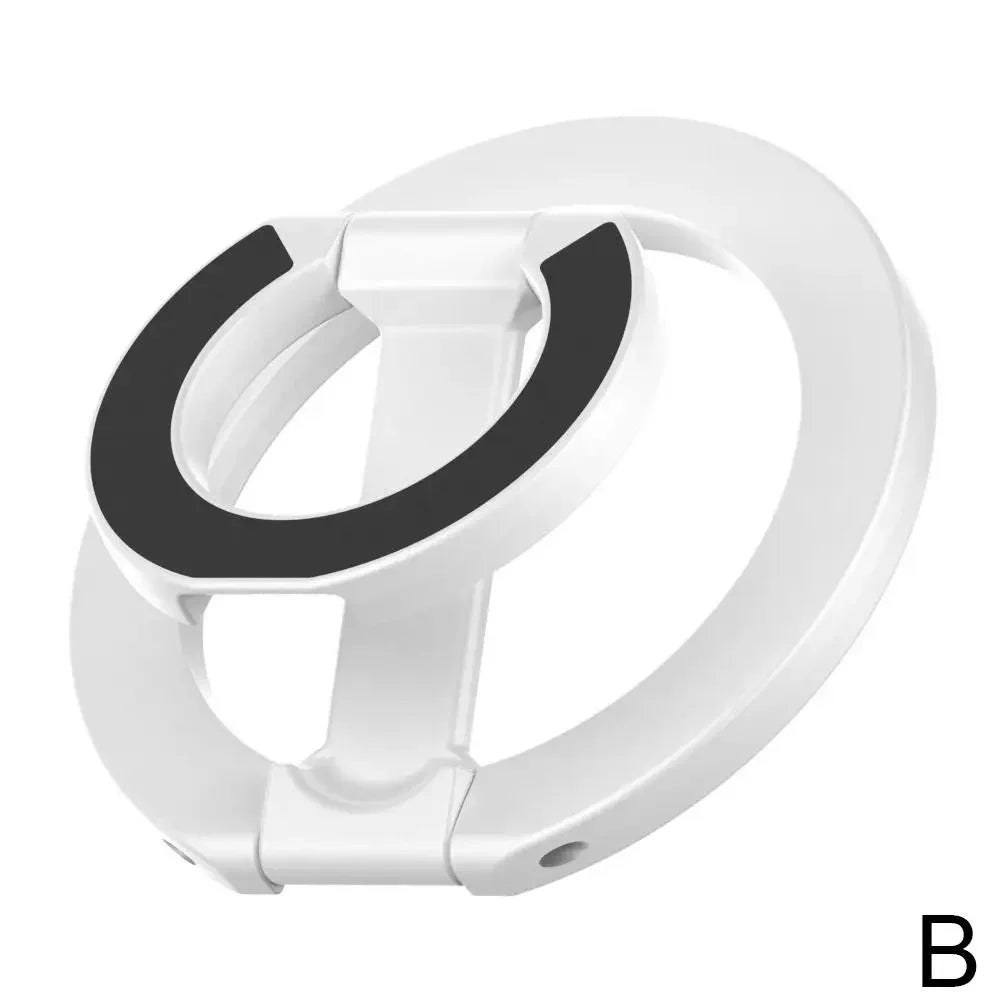 For MagSafe Double Sided Magnetic Phone Ring Holder Portable Folding Cellphones Stand Phone Accessories Support Bracket Grip Tok - Sun Studio