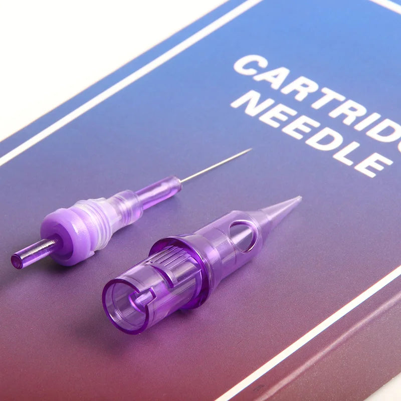 10pcs/Box Universal Tattoo Cartridge Round Liner Shader Curved Magnum Tattoo Needle Cartridge - Sun Studio