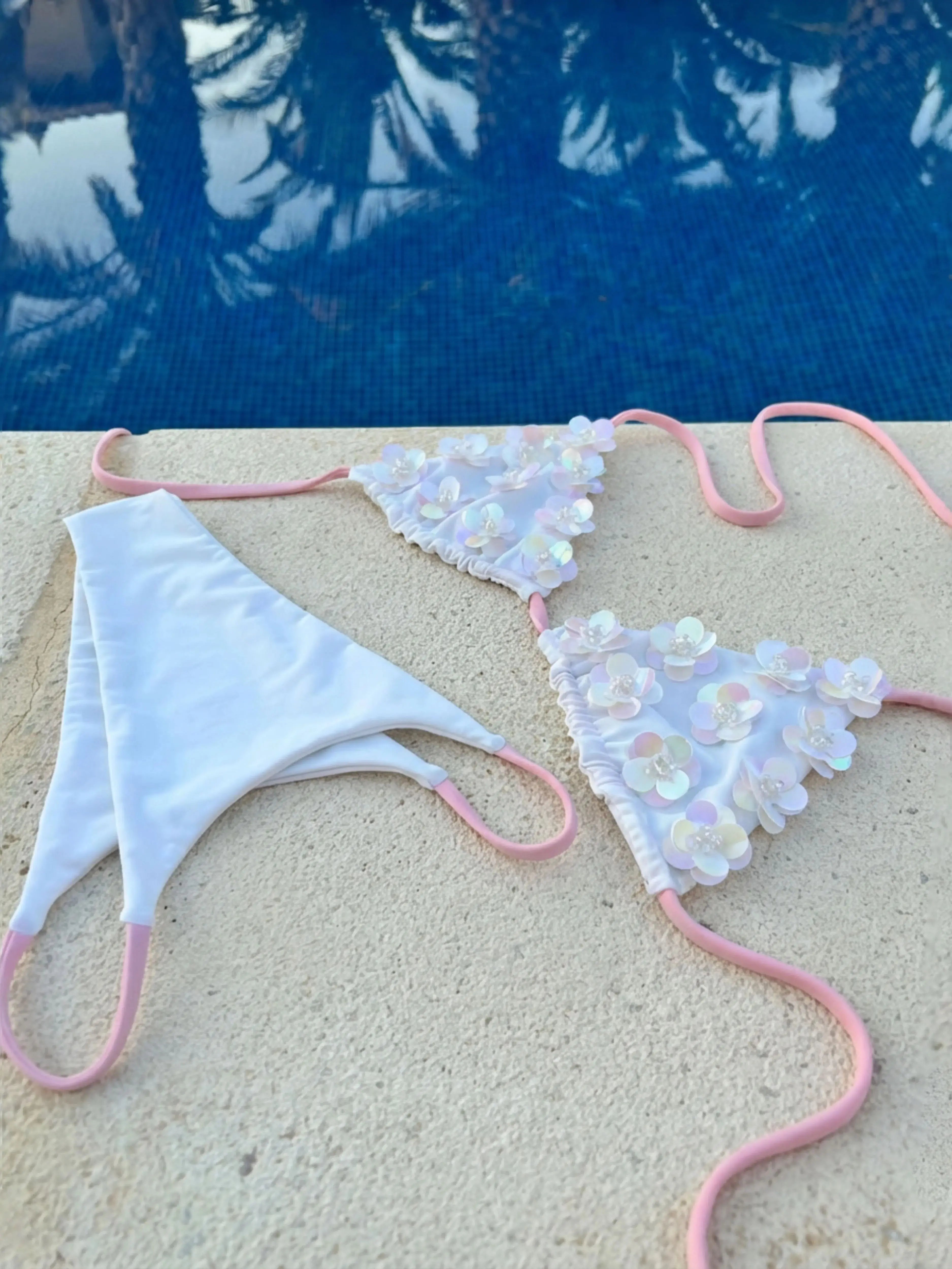 Sexy Bikini Swimsuit with Skirt Bandage Swimwear Women Brazilian Bikini 3 Pcs Bathing Suit A Line Skirt Summer Female - Sun Studio