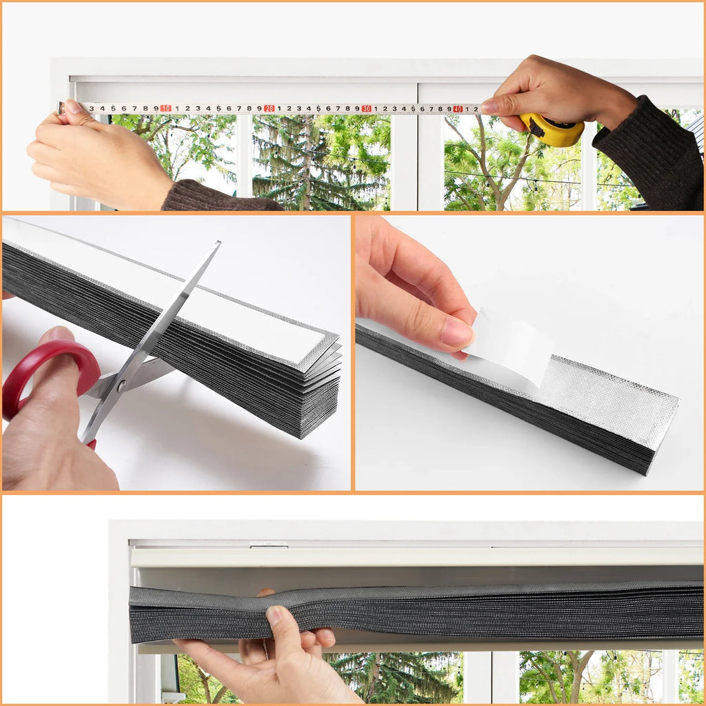 Simple Pleated Window Shades Non-Woven Fabric Self-Adhesive No Drill Blackout Curtains Living Room Bedroom Bathroom Home Decor - Sun Studio