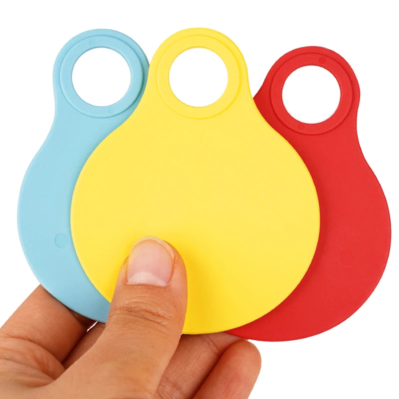 50pcs TPU Cattle Pig Sheep Hanging Tag Identification Card Neck Tag For DIY Laser Printing Farm Animal Neck Tag - Sun Studio