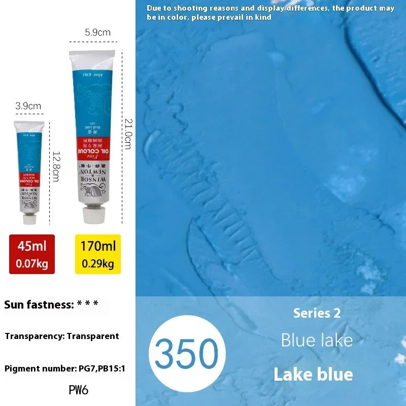 45ml Ölmalerei Transparente Tube Schnell trocknend Weiß Gold Silber Professionelle Farbmalbedarf für Künstler Studenten Anfänger