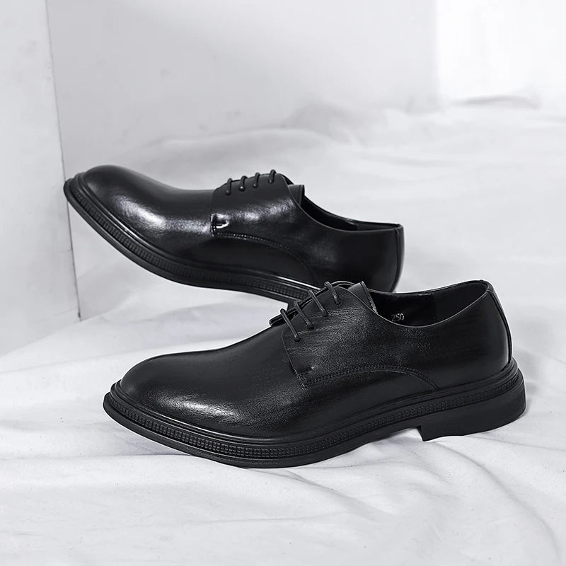 2024 Italian Dress Shoes Men Wedding Party Shoes High Quality Casual Loafer Male Designer Flat Shoes Zapatos Hombre Plus Size 47 - Sun Studio