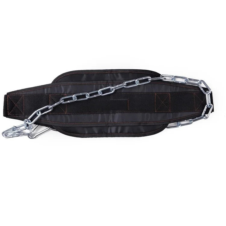 Thicker Metal Chain Weight Lifting Dip Belt Pull-up Gym Equipment Bodybuilding Musculation Exercise Crossfit Fitness Training - Sun Studio