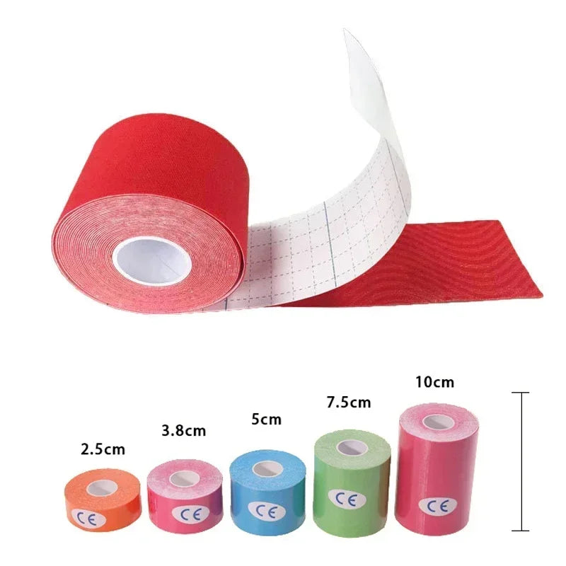 Tapes Kinesio Tape Self-Locking Bandage Types Self Adhesive Elastic Cross Ankle Self-Adhesive Sports Muscle Kinesiology Bandages - Sun Studio