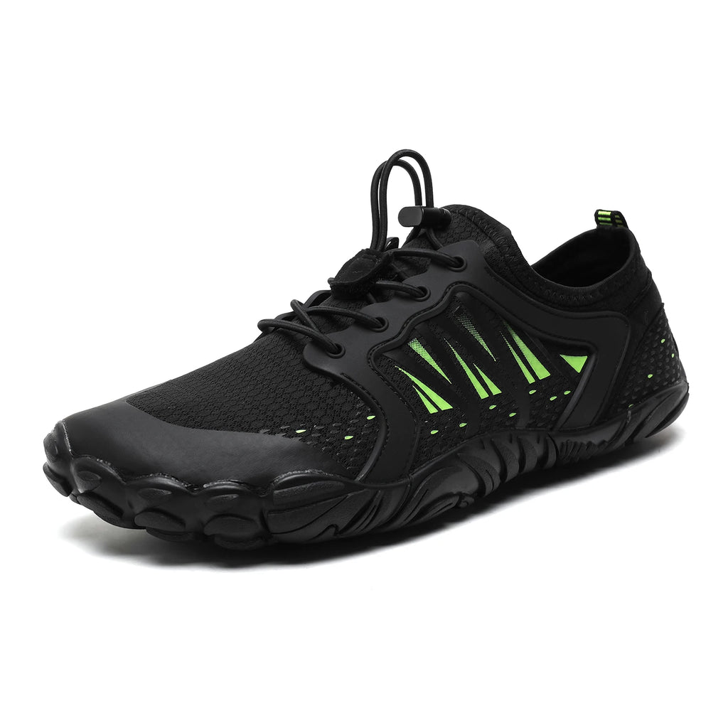 Wide Barefoot Shoes for Womens Mens Outdoor Running Zero Drop Casual Sneaker Minimalist Shoes - Sun Studio