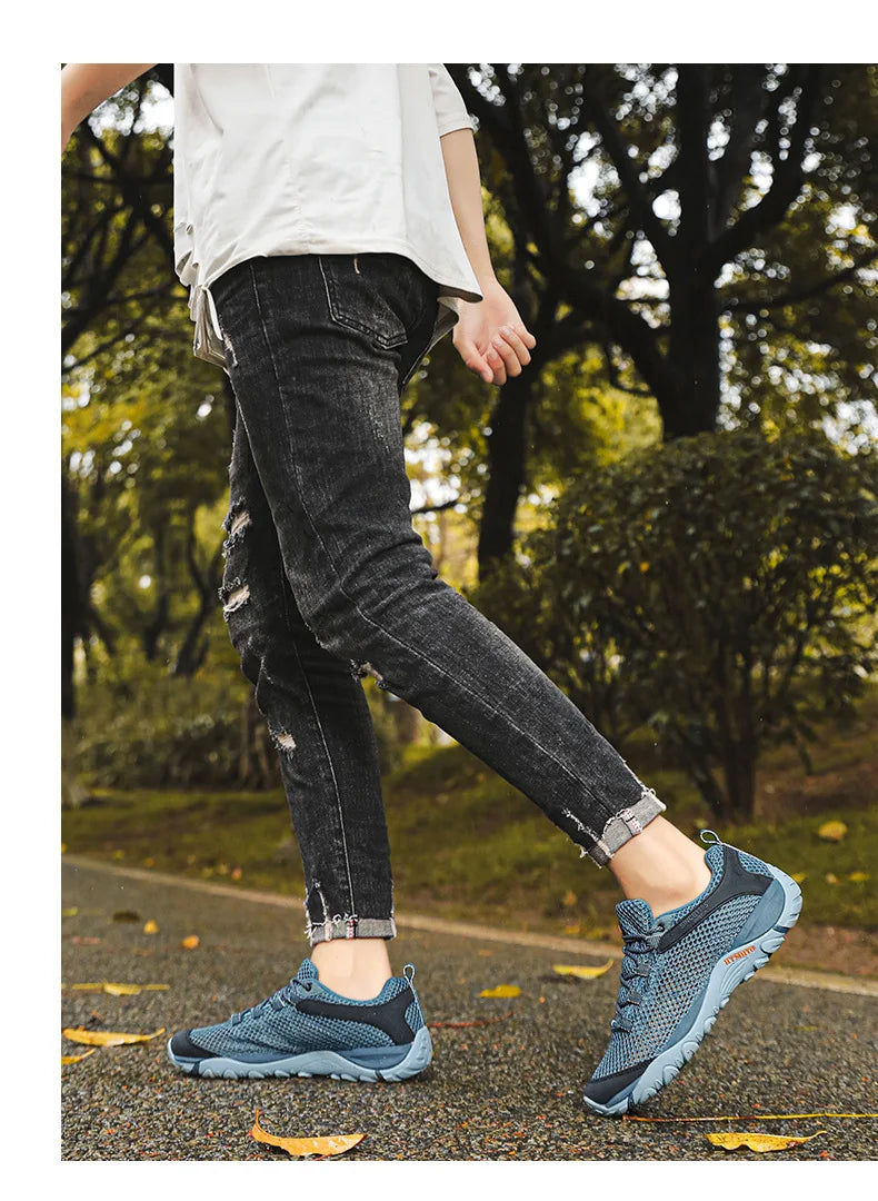 Paul 2026 New 571 Water Shoes Men's Casual Shoes Single Lace Youth Hollow Mesh Shoes Breathable Comfortable Fashionable - Sun Studio