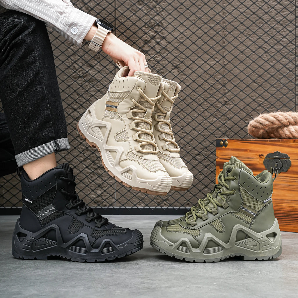 New fashion versatile shoes suitable for outdoor hiking and mountaineering, casual sports shoes for men - Sun Studio