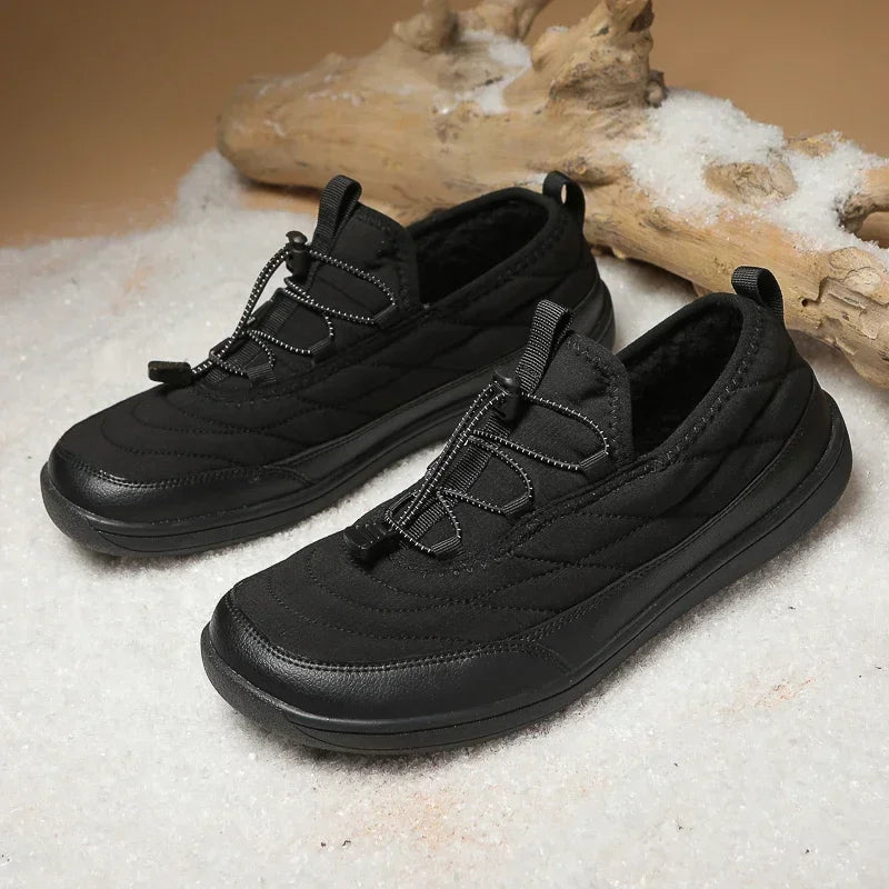 Neue Winter Warme Schnee Barfuß Freizeit Schuhe Wasserdicht Rutschfest Damen Herren Wanderschuhe Outdoor Warme Fell Arbeit Knöchel Schuhe Große Größe