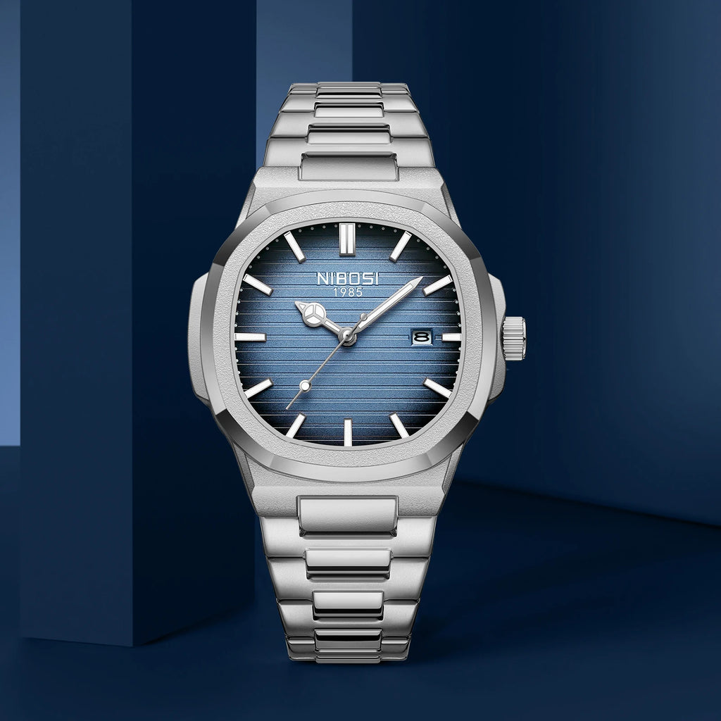 NIBOSI Fashion Men's Watches Top Brand Luxury Style Date Business Men Watch Luminous Waterproof Analog Quartz Wristwatch Reloj - Sun Studio