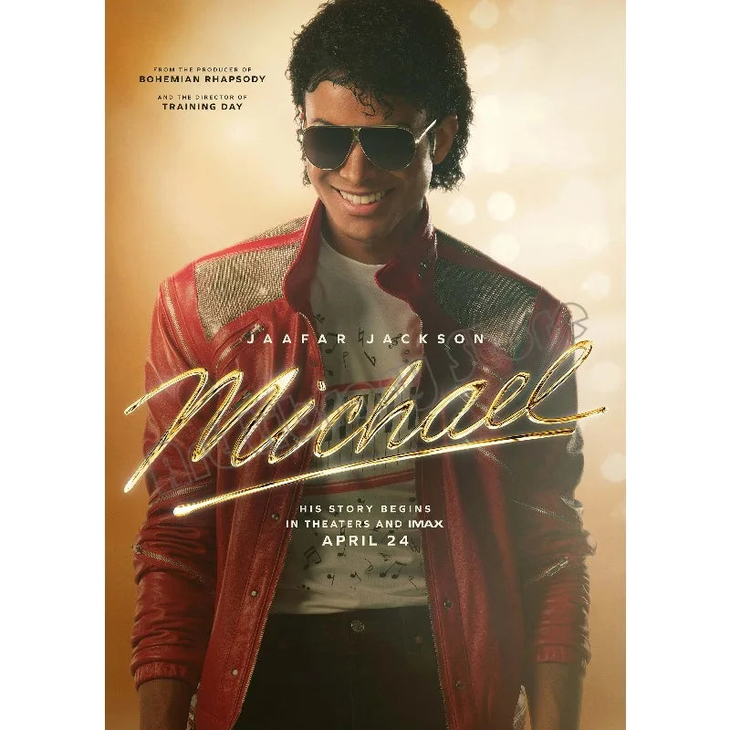 Michael 2026 Movie Biopic Michael-Jackson Style Dance Photography Poster Canvas Painting Wall Art Pictures Home Decor Gift - Sun Studio