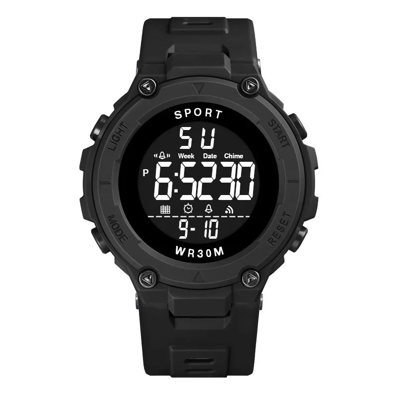 Herren Sport Uhren Luxus Digitale Uhr Stoppuhr Leuchtende Datum Woche Multifunktion Fitness Elektronische Armbanduhr Reloj Hombre