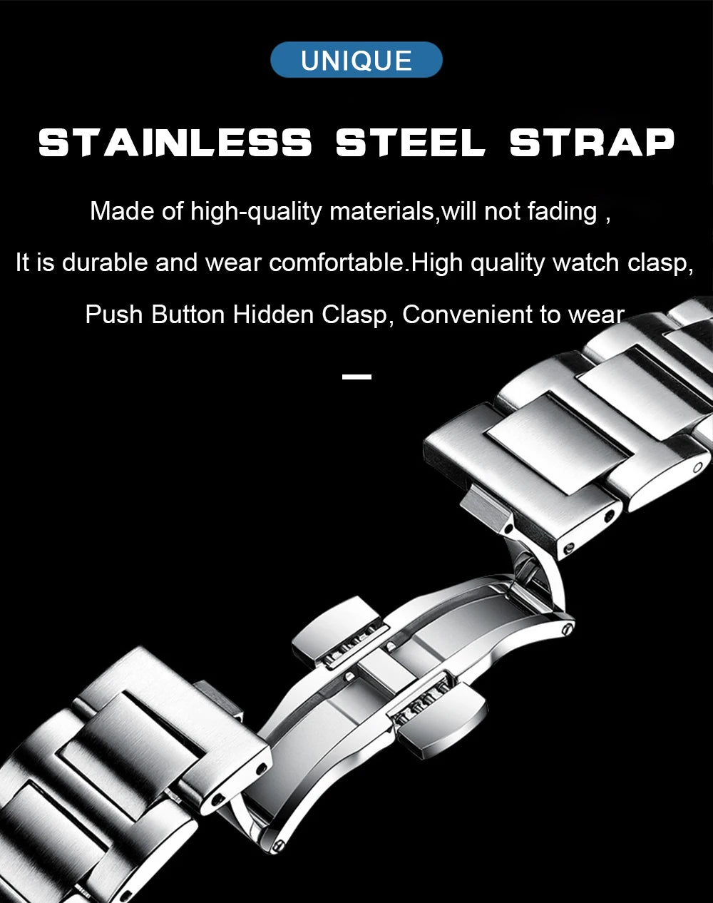 POEDAGAR Square Luxury Men Wristwatch Waterproof Luminous Date Stainless Steel Male Clock Business Sports Quartz Watches For Men - Sun Studio