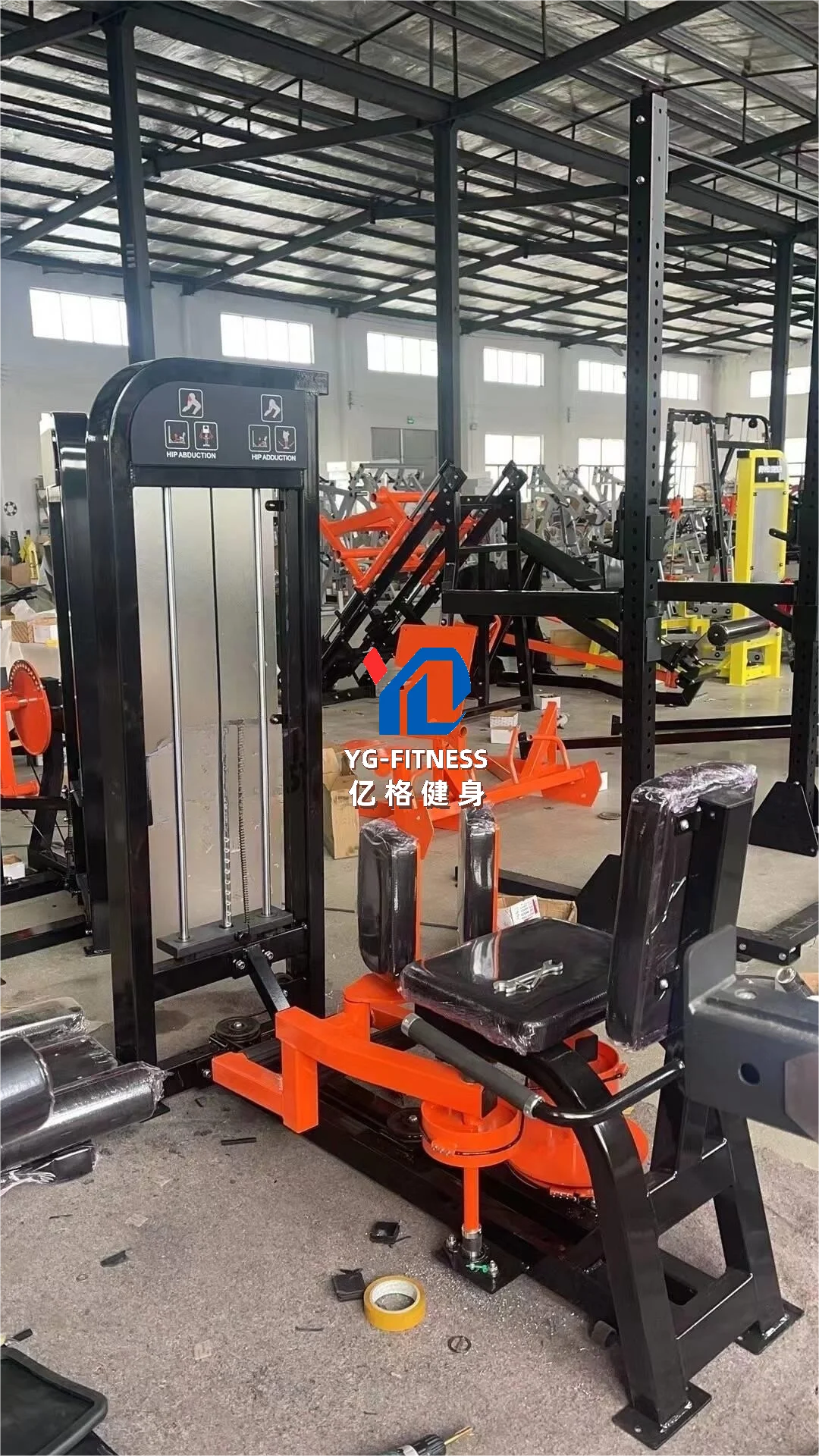FITNESS Hip Abductor / Adductor Comprehensive Workout Strength Training Inner Outer Thigh Trainer Sculpting Legs - Sun Studio