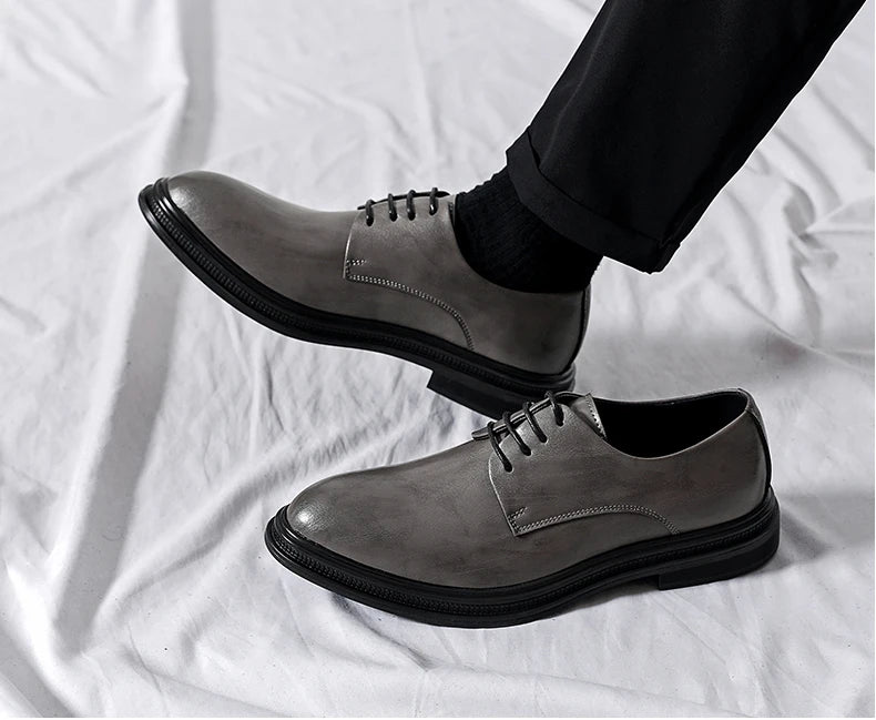 2024 Italian Dress Shoes Men Wedding Party Shoes High Quality Casual Loafer Male Designer Flat Shoes Zapatos Hombre Plus Size 47 - Sun Studio