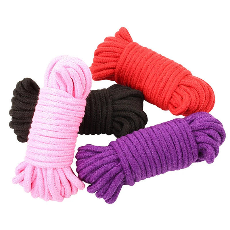 For Men Women Fetish Bdsm Slave Role Play Binder Restraint Touch Tie Up Fun Exotic Shibari Accessory Of Handcuffs Bondage Rope - Sun Studio