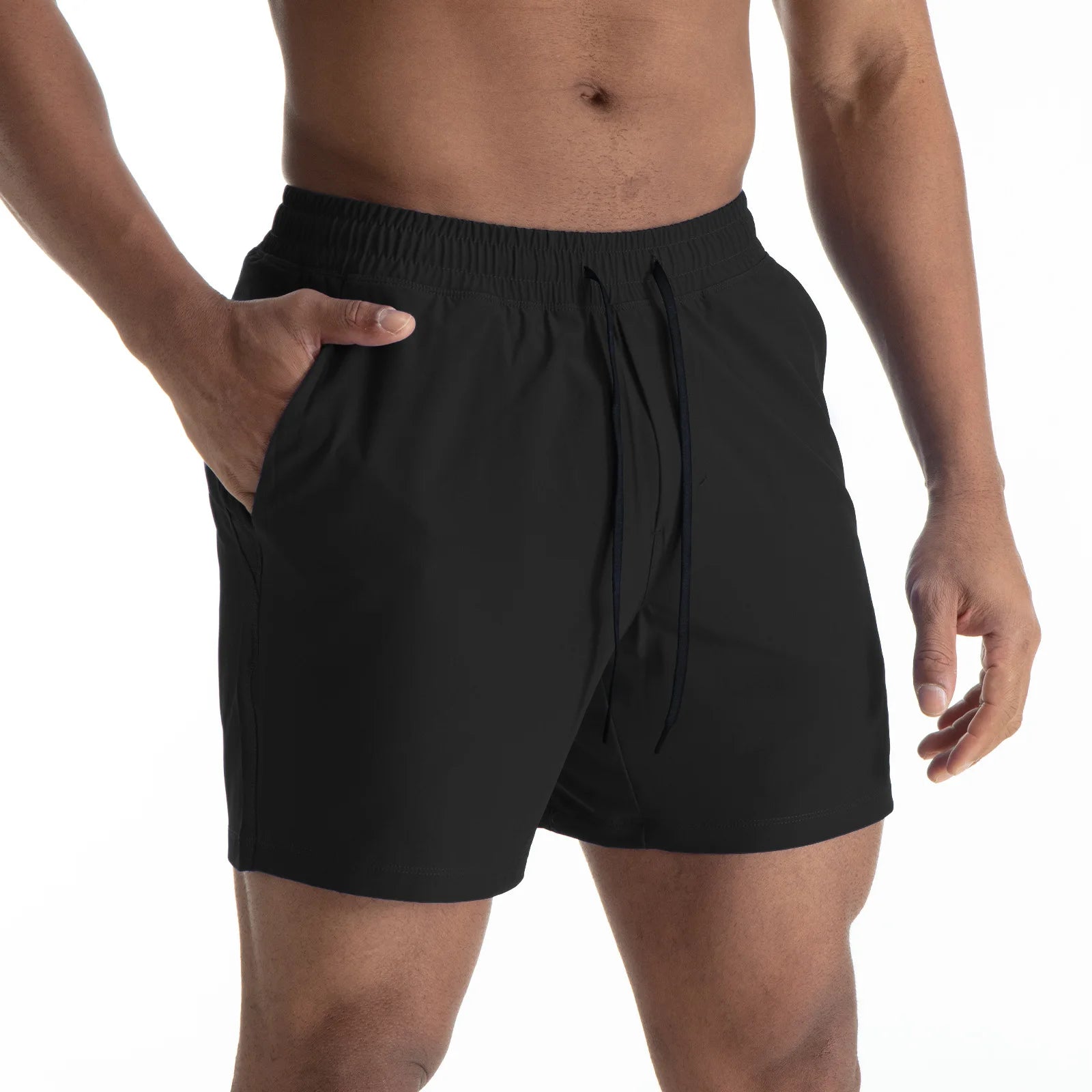 Mens Surfing Beach Shorts Summer Swimsuit Splicing Mesh Design Men Beach Shorts Quick Dry Short Sport Running Shorts Casual pant - Sun Studio