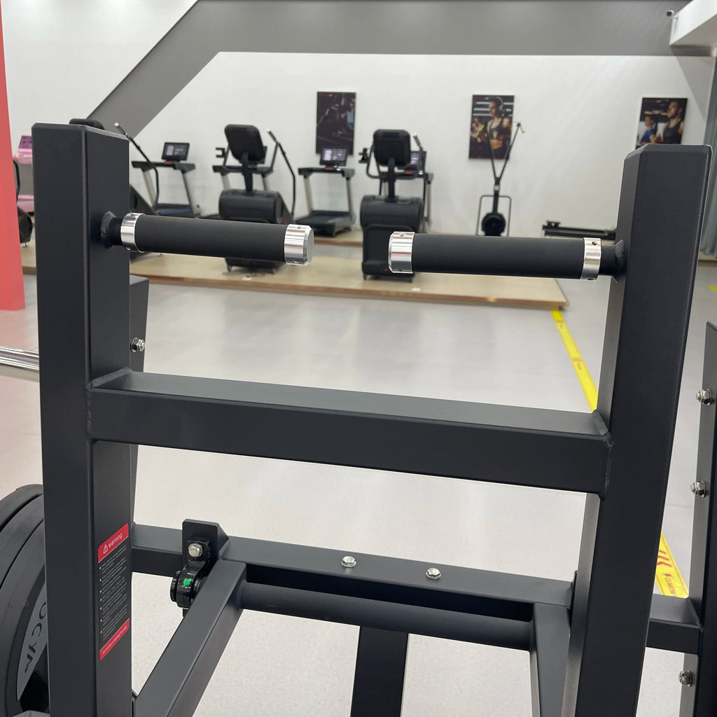 Customized Promotion Gym Weight Machine For Selected Muscle Exercises Steel Hip Belt Squat With Arm Function Safety Features - Sun Studio