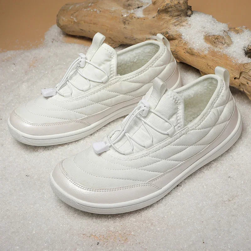 Neue Winter Warme Schnee Barfuß Freizeit Schuhe Wasserdicht Rutschfest Damen Herren Wanderschuhe Outdoor Warme Fell Arbeit Knöchel Schuhe Große Größe