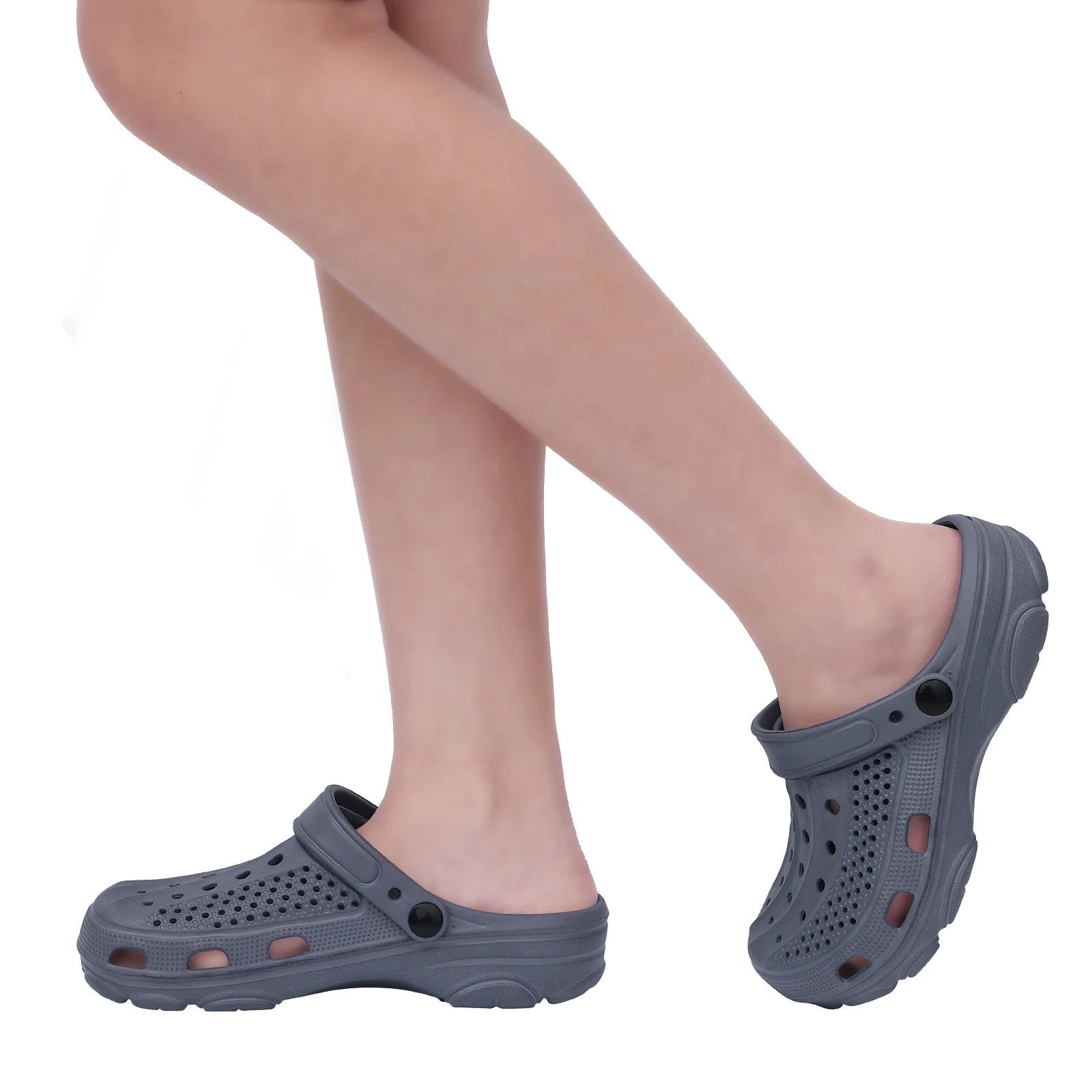 Eyriphy Men Slippers Garden Shoes Breathable Hole Slippers Outdoor Fishing Shoes Non-Slips Kitchen Slippers EVA Sole Men Sandals - Sun Studio