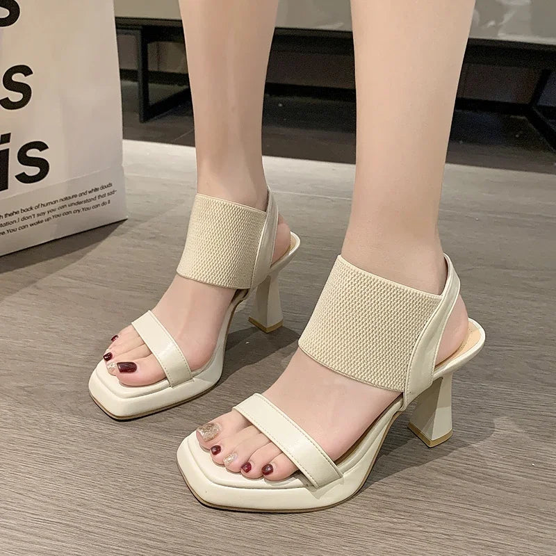 Summer Women‘s High Heel Sandals Comfortable Bohemian Style Handmade Shoes Fashion Ladies Casual Platform Pumps Women Shoes - Sun Studio