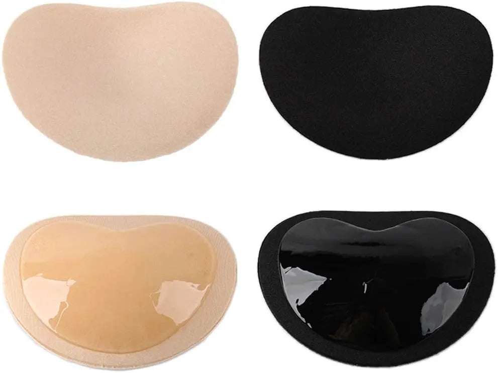 Bikini swimsuit chest pad insert, transparent, invisible, thick, cute silicone chest pad, waterproof, sweat proof - Sun Studio