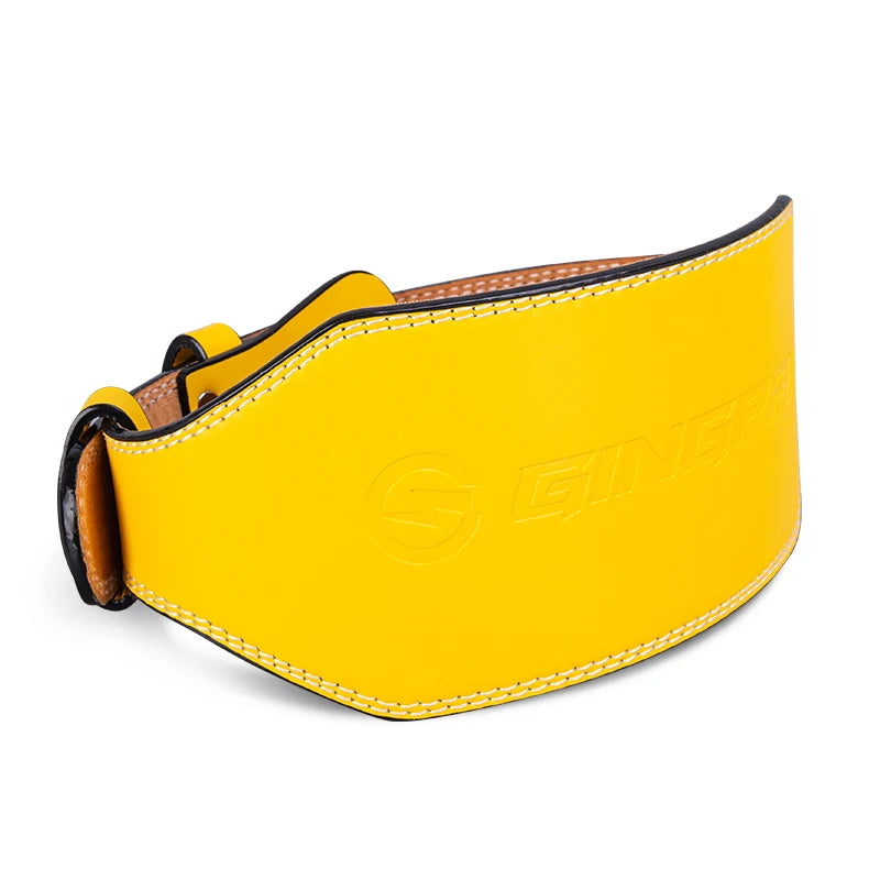 Cowhide Fitness Belt Squat Deadlift Waist Protector Men's Sports Professional Weight Training Protective Gear Weightlifting Belt - Sun Studio