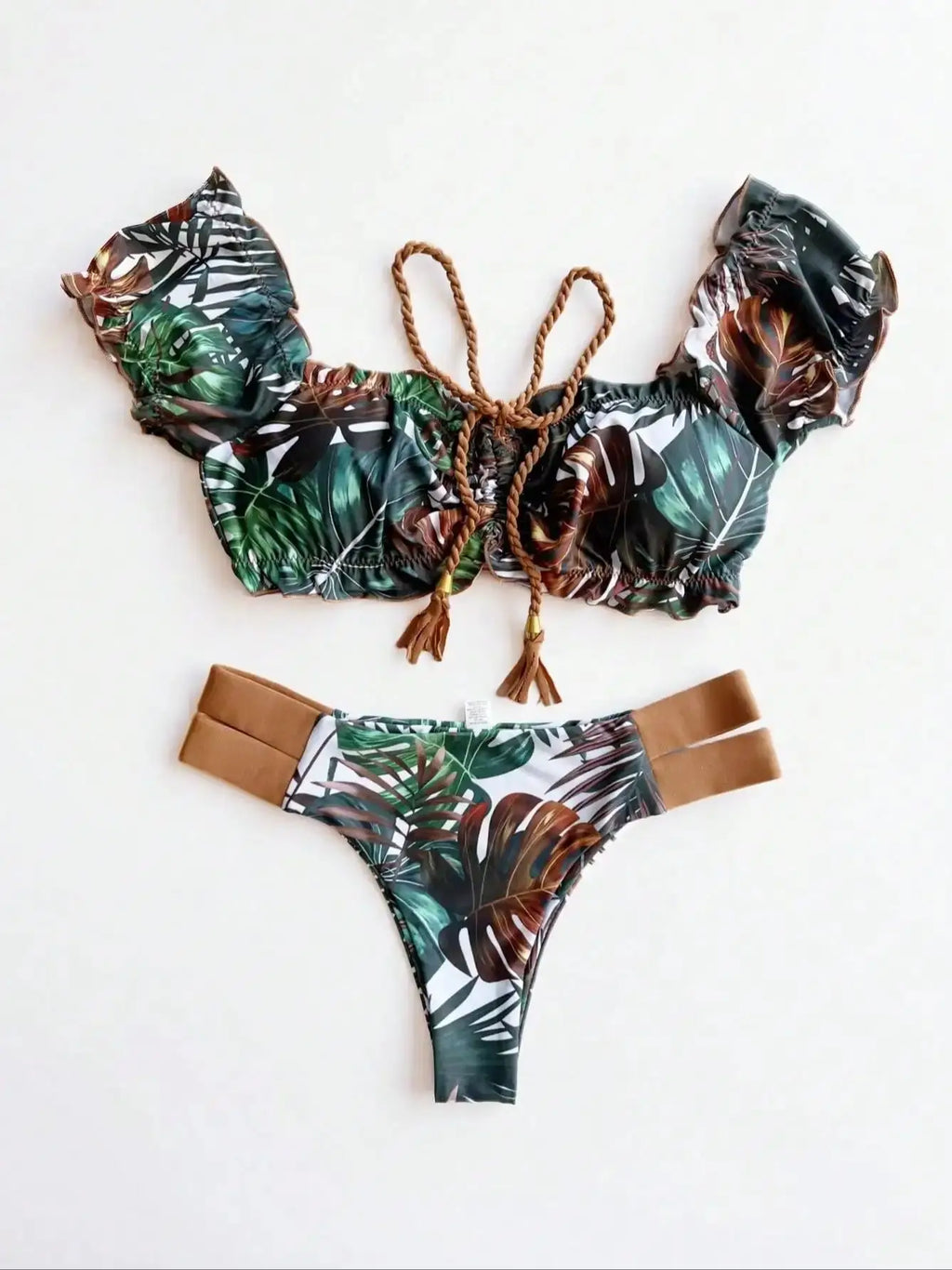 RUOTONGSEPT New Push Up 2024 Bikini Set Women Swimsuit Ruffle Biquini Swimwear Sexy Brazilian Ribbed Beachwear Bathing Suit - Sun Studio