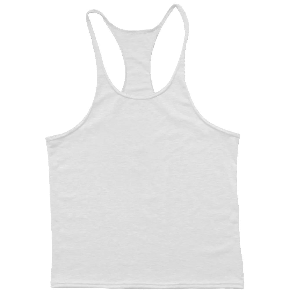 Men's Sports Gym Fitness Tank Top Y Back Fitness Lightweight Shoulder Strap Muscle Fit Tight Fitness Limit T-shirt - Sun Studio