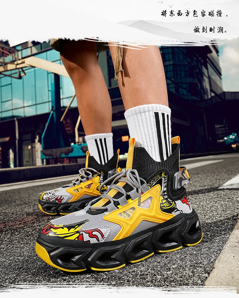 Shoes men Sneakers Male casual Mens Shoes tenis Luxury shoes Trainer Race Breathable Shoes fashion running Shoes for women - Sun Studio